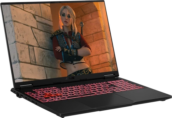Asus Tuf Gaming A16 (FA608UM-GAMING) Amd Ryzen™ 7 260 Aı 32GB Ddr5 512GB SSD RTX5060/8GB 115W FHD+16"(1920 x 1200, Wuxga) 3ms 300NITS 165Hz Srgb %100 WIN11PRO Gaming Bilgisayar ZRV131P12+ZETTAÇANTA ürün görseli 1