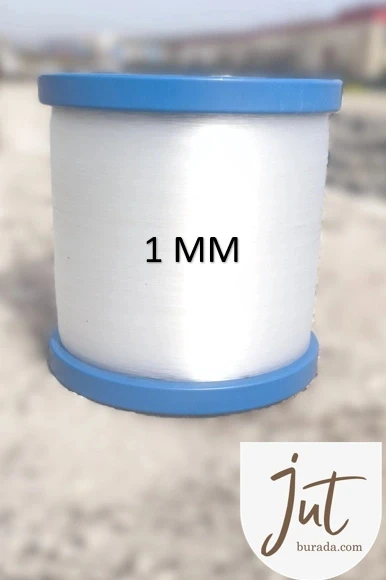 J JÜTBURADA CLASSIC 1 KG BEYAZ BOBİN MİSİNA 1 MM ürün görseli 1
