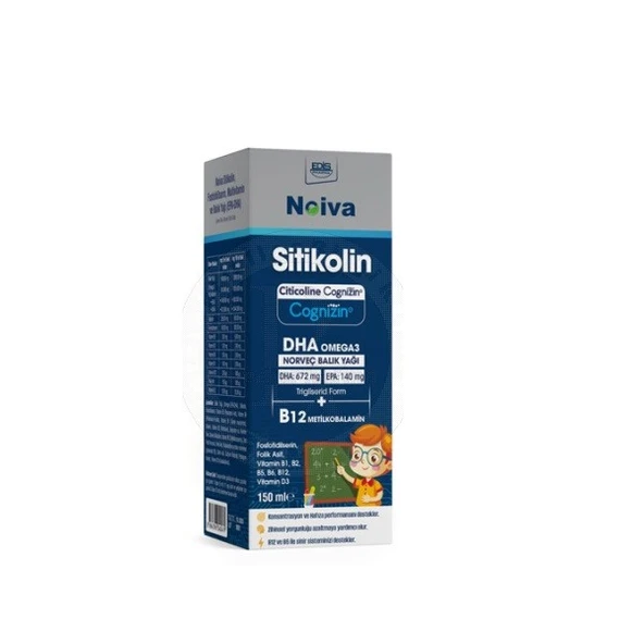 Noiva Sitikolin Omega 3 Sıvı 150 ml ürün görseli 1
