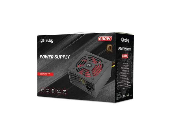 Frisby Fr-ps6080p 600w 80+ Bronz Power Supply - Resim 4