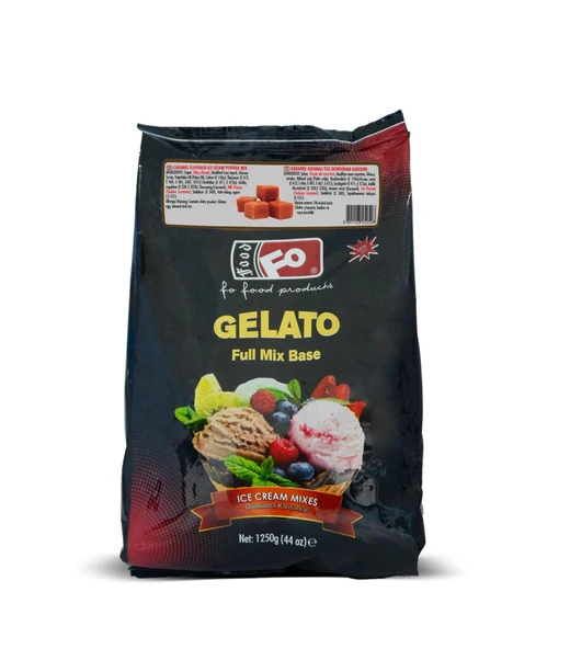 Karamel Aromalı Toz Dondurma Karışımı 1250 gr ürün görseli 1