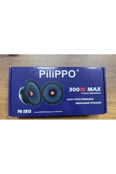 pilippo EMRE ELEKTRONİK34 PLİPPO PO-2013 13 CM 150 RMS 300 W MİDRANGE ürün görseli 1