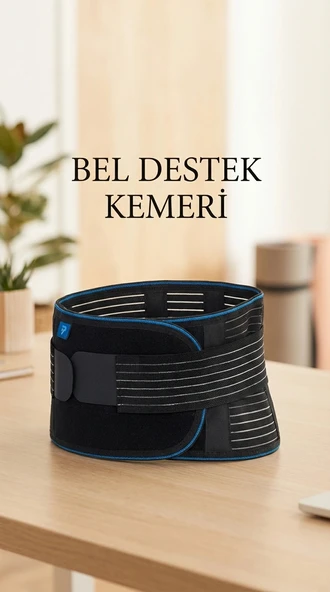Unisex Ortopedik Bel Destekli Ayarlanabilir Çalışma Korsesi ürün görseli 1