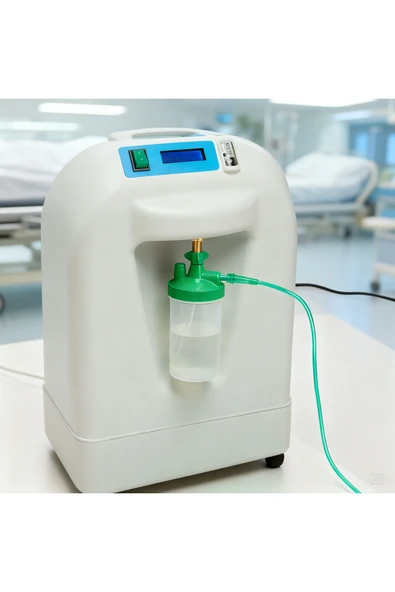 Bubble Humidifier - Oksijen Konsantratörü Nemlendirici Su Kabı (6 LPM) Alman Malı ürün görseli 1
