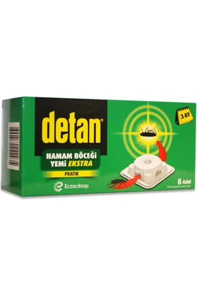 Detan Hamam Böceği Yemi Ekstra 6 Adet ürün görseli 1