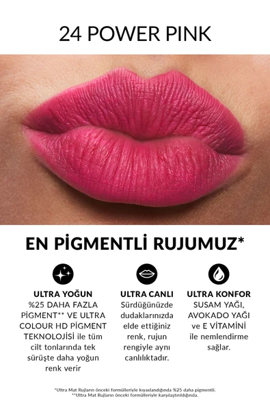 Ultra Mat Ruj - Wild Cherry - Resim 2