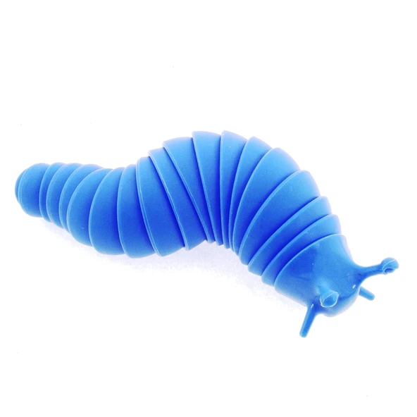 Kıvrılabilen Plastik Mavi Salyangoz ürün görseli 1