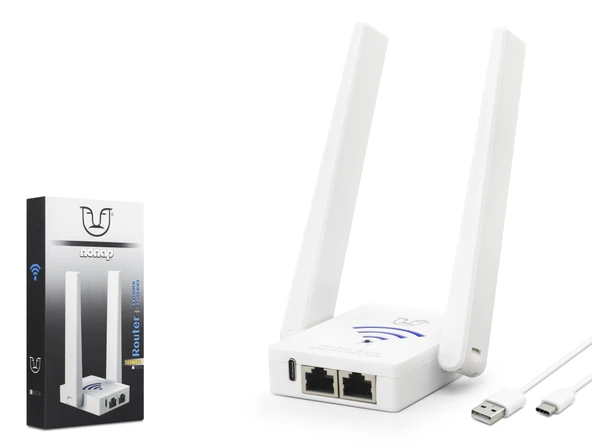 Wifi Repeater Router Access Point 300 Mbps R316 ürün görseli 1