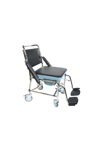 FH 30 Katlanabilir Tuvalet ve Transfer Sandalyesi - 120 Kg Kapasiteli ürün görseli 1