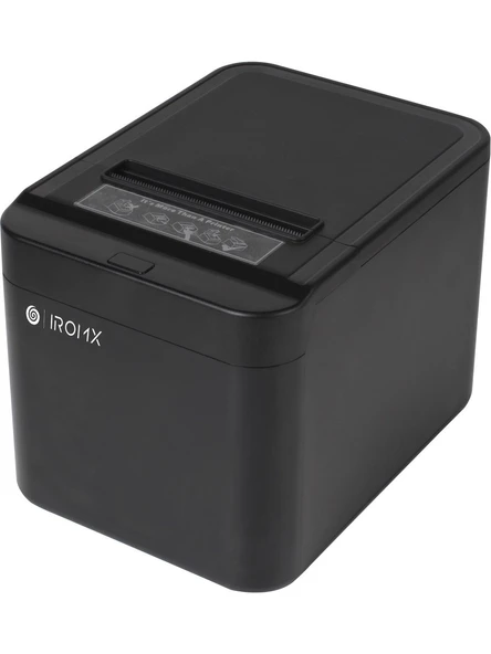 IROMX 852SYT Thermal Otomatik Kesicili USB Ethernet Slip Fiş Yazıcı 80mm Fiş Yazıcı Siyah ürün görseli 1