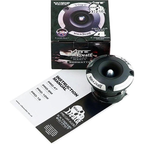 Vibe Dome Tweeter - Vibe Ölüm Serisi Tweeter - Vibe Blackdeath Pro Dome Tiz ürün görseli 1