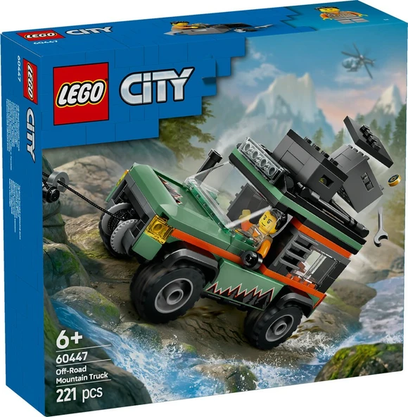 Lego City 4x4 Arazi Dağ Arabası 60447 ürün görseli 1