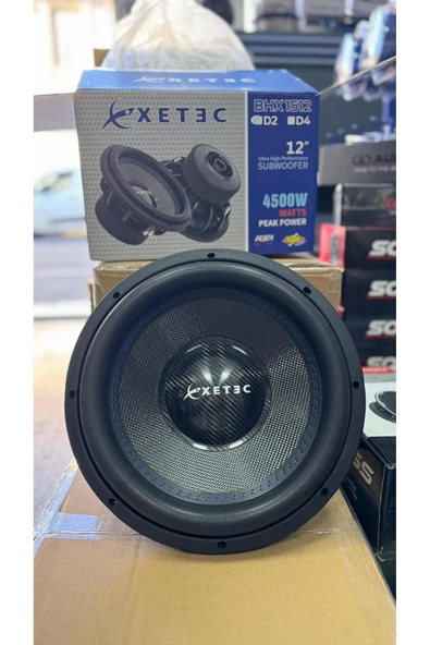 XETEC BHX1512 D2 4500 W 1500 RMS ÇİFT BOBİN CARBON GÖBEK ürün görseli 1