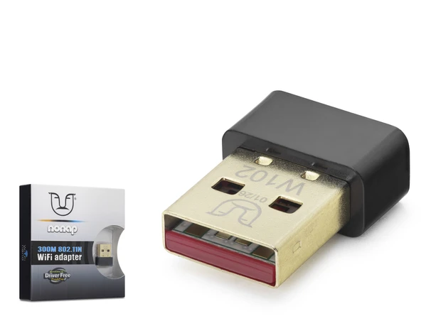 Usb Wifi Adaptör 300 Mbps W102 ürün görseli 1