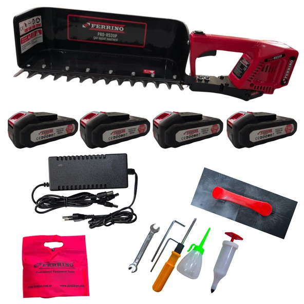 Ferrino Pro-R53QP Çay Hasat Makinesi ( 4 Adet 21 V 2.5 Ah Pil ) ürün görseli 1