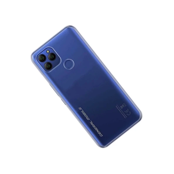 General Mobile Gm 22 Kılıf Lüx Şeffaf Silikon - Resim 2