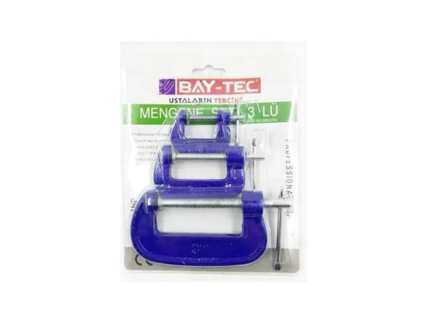 3'lü Mengene Seti -MK4255 BAYTEC - Resim 3