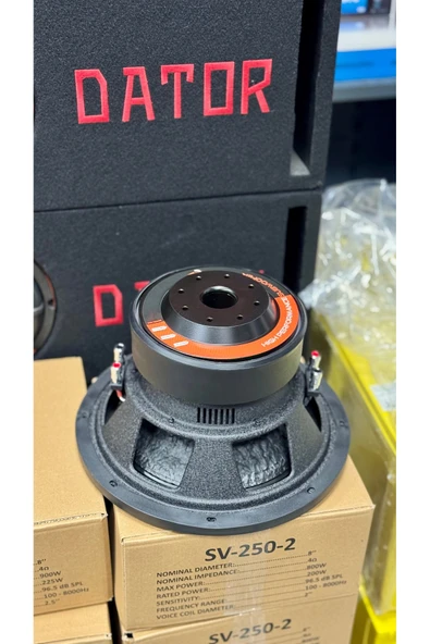 DATOR 30 CM MX12 1250 RMS D2 - Resim 5