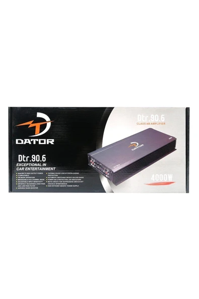 DATOR Dtr.90.6 Profesyonel 6 Kanal Anfi 6*90W RMS ürün görseli 1