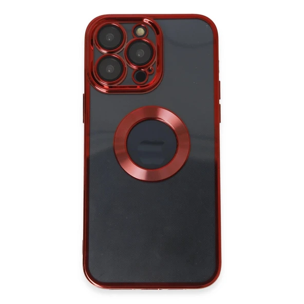 Apple İphone 14 Pro Max Kılıf Slot Silikon - Kırmızı ürün görseli 1