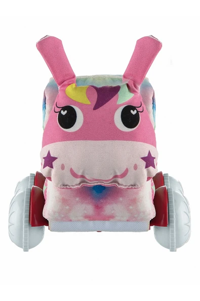 Molie Peluş Unicorn Bebek Oyuncağı Araba - Resim 2