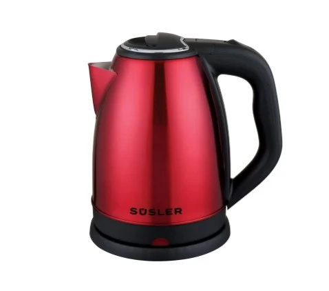 Süsler Spring Kırmızı Kettle 1,8Lt 1500W ürün görseli 1