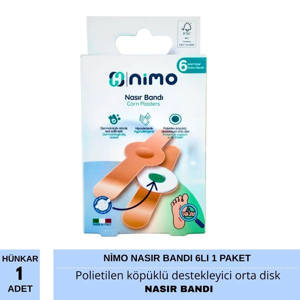 Nimo Nasır Bandı 6lı 1 Paket - Resim 2