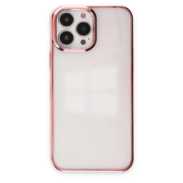 Apple İphone 13 Pro Max Kılıf Element Silikon - Pembe ürün görseli 1