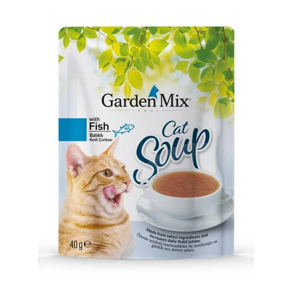 Gardenmix Ton Balıklı Kedi Çorbası 40 Gr ürün görseli 1