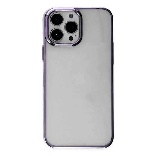 Apple İphone 13 Pro Max Kılıf Element Silikon - Mor ürün görseli 1