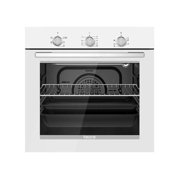 Tecna AF 6061B 60 Lt Beyaz Cam Ankastre Fırın ürün görseli 1