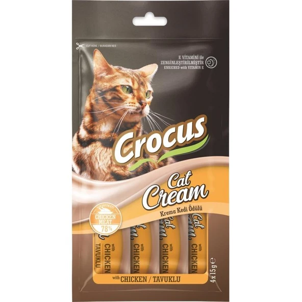 Crocus Tavuklu Krema Ödülü 4*15 Gr ürün görseli 1