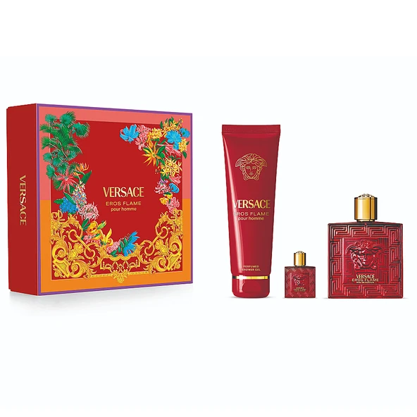 Versace Eros Flame Edp 100 ml Erkek Parfüm Set ürün görseli 1