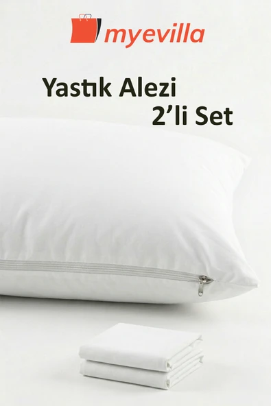 My Evilla Sıvı Geçirmez Yastık Alezi 50x70 cm – Su Geçirmez Yastık Koruyucu 1 Paket (2 Adet) ürün görseli 1