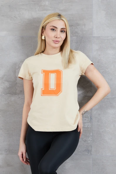 D Baskılı T-shirt - Resim 4