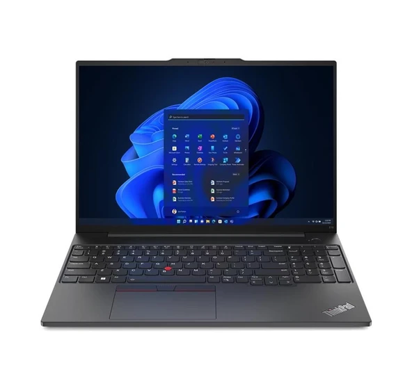 Lenovo ThinkPad E16 Gen3 21SSS29B00 ULTRA 7 255H 16 GB DDR5-5600 512 SSD 16" FreeDOS Notebook ürün görseli 1
