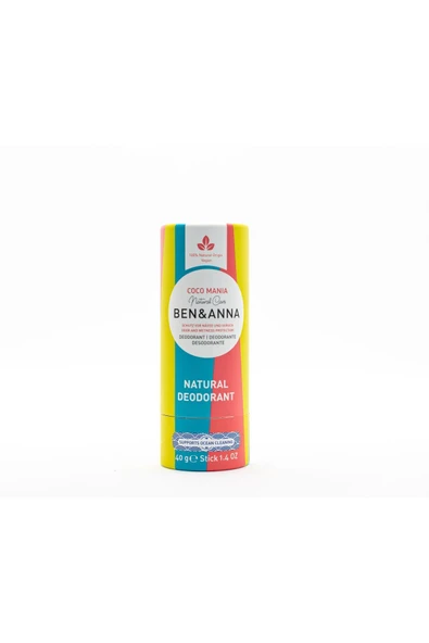 BEN & ANNA NATURAL DEOSTICK COCO MANIA 40 GR ürün görseli 1