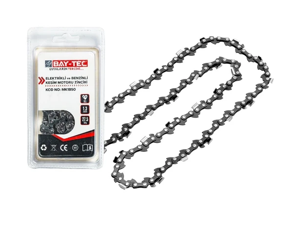 Elektrik ve Benzinli Kesim Motor Zinciri 91 - 1.3 mm 28T MK1851 BAYTEC ürün görseli 1
