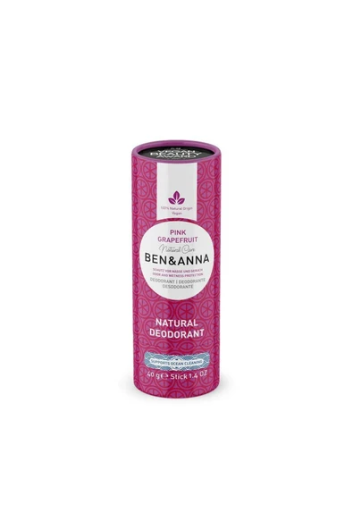 BEN & ANNA NATURAL DEOSTICK PINK GRAPEFRUIT 40 GR ürün görseli 1