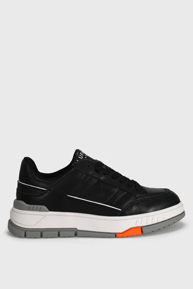 Lufian 112230238 Edwin Siyah Erkek Günlük Sneaker ürün görseli 1