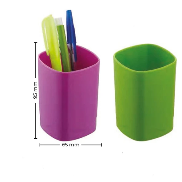 Renkli Plastik Kalemlik Masaüstü ürün görseli 1