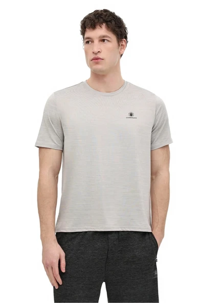 Lumberjack Ct1328 Mln 0 Yaka Erkek Tshirt - A Gri ürün görseli 1
