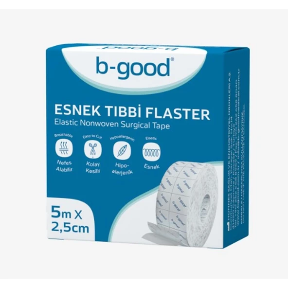 B Good Flaster Fix Esnek 5mt X 2,5 Cm ürün görseli 1