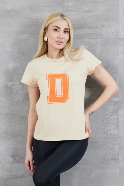 D Baskılı T-shirt - Resim 5