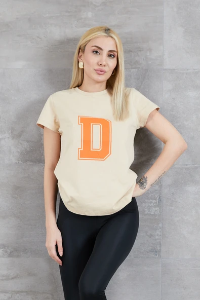 D Baskılı T-shirt - Resim 2