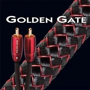 Audioquest Golden Gate RCA Kablo 3 mt ürün görseli 1