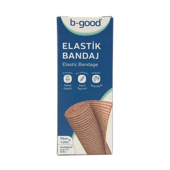 B Good Bandaj Elastik 10cm X 3.5 Mt ürün görseli 1