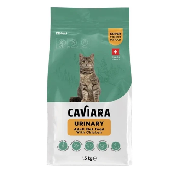 Caviara Urinary Tavuklu Yetişkin Kedi Maması 1.5 Kg ürün görseli 1