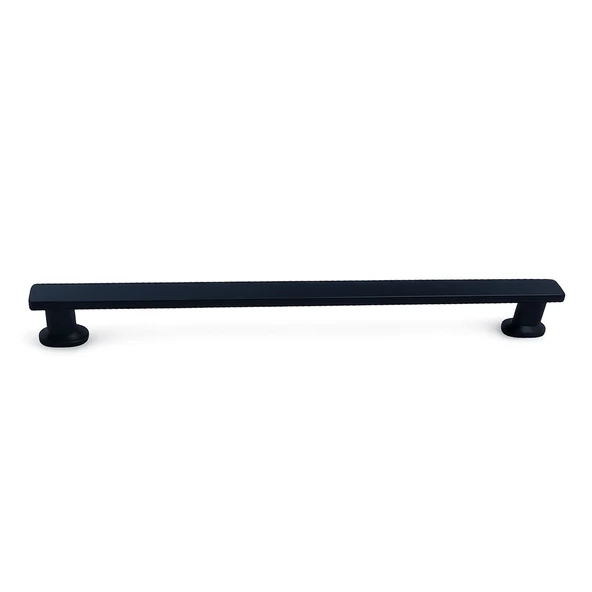 Özen Mat Siyah Çekmece Kulp 224 mm Minimal Şık Dolap Kapak Kulpu Uzun Ömürlü Kaliteli Malzeme ürün görseli 1