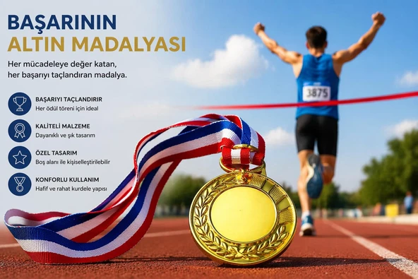 Avessa MAD-6.3 Cm Madalya Boş Kurdelalı ürün görseli 1